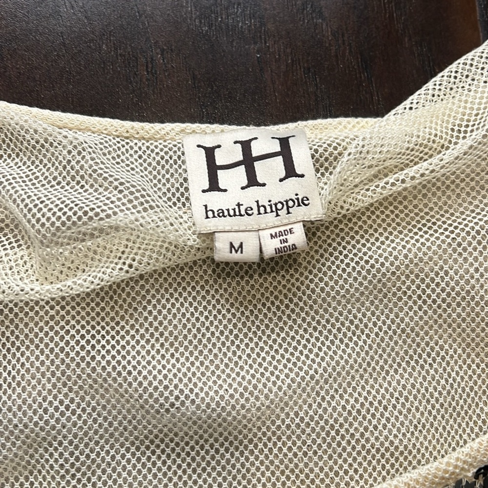 Haute Hippie Sequin Top, size Medium - Picture 4 of 7